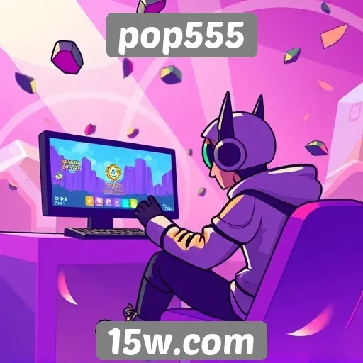 Impacto do pop555 na comunidade de jogos online